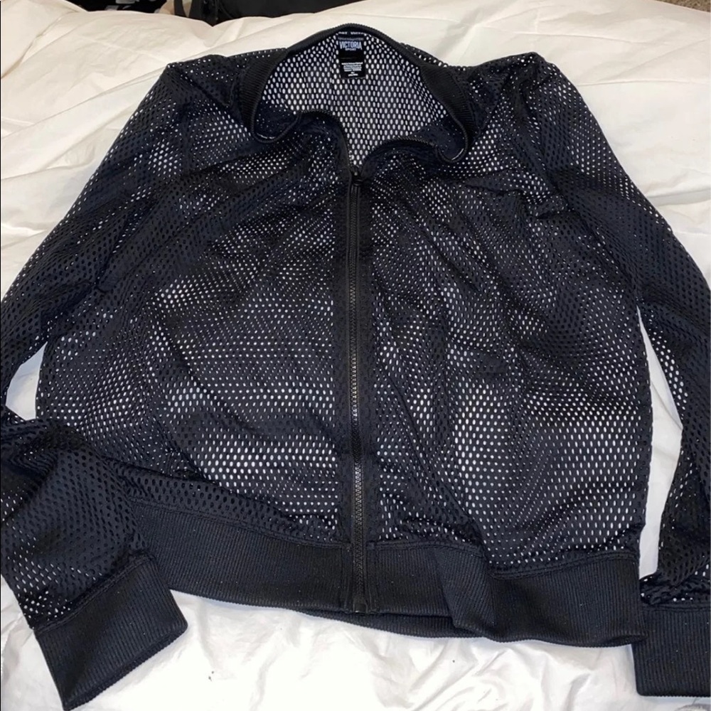 Womens Victoria Secret Sport mesh jacket medium